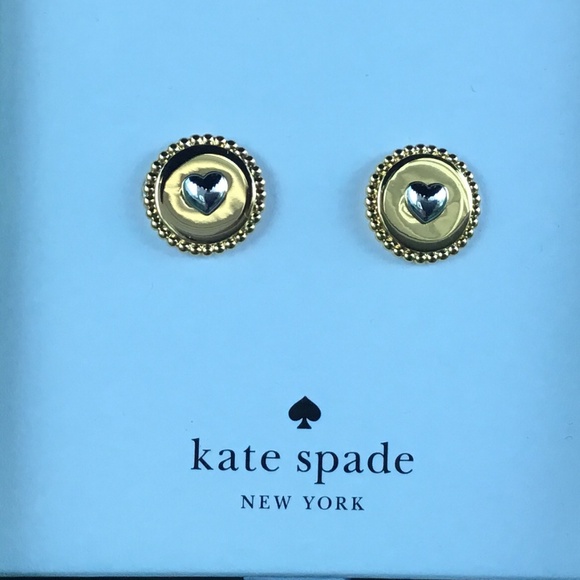 Kate Spade “Heartful” Earrings - Picture 1 of 5